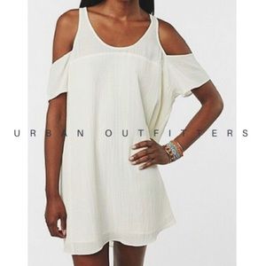 UO Silence + Noise Cold Shoulder Dress